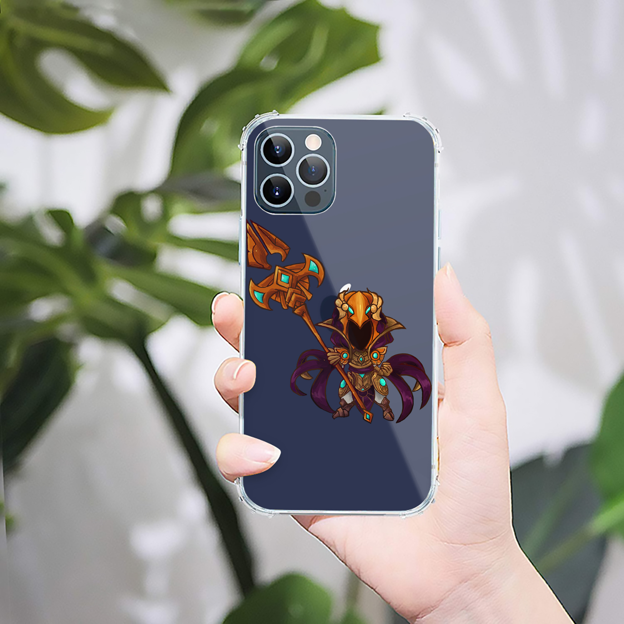 （画像用） リーグ・オブ・レジェンド League of Legends LOL 【iPhone 12シリーズ対応】透明スマホケース（クリアソフトケース）